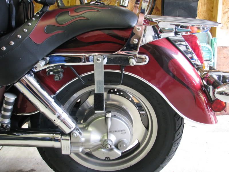 Homemade Saddlebag Brackets. Honda Shadow Forums Shadow Motorcycle
